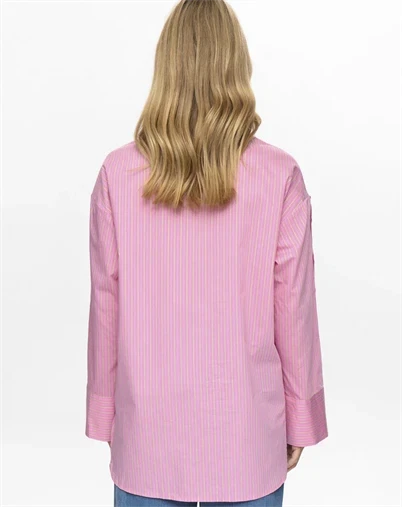 Nümph - NUAlica Skjorte - Fuchsia Pink
